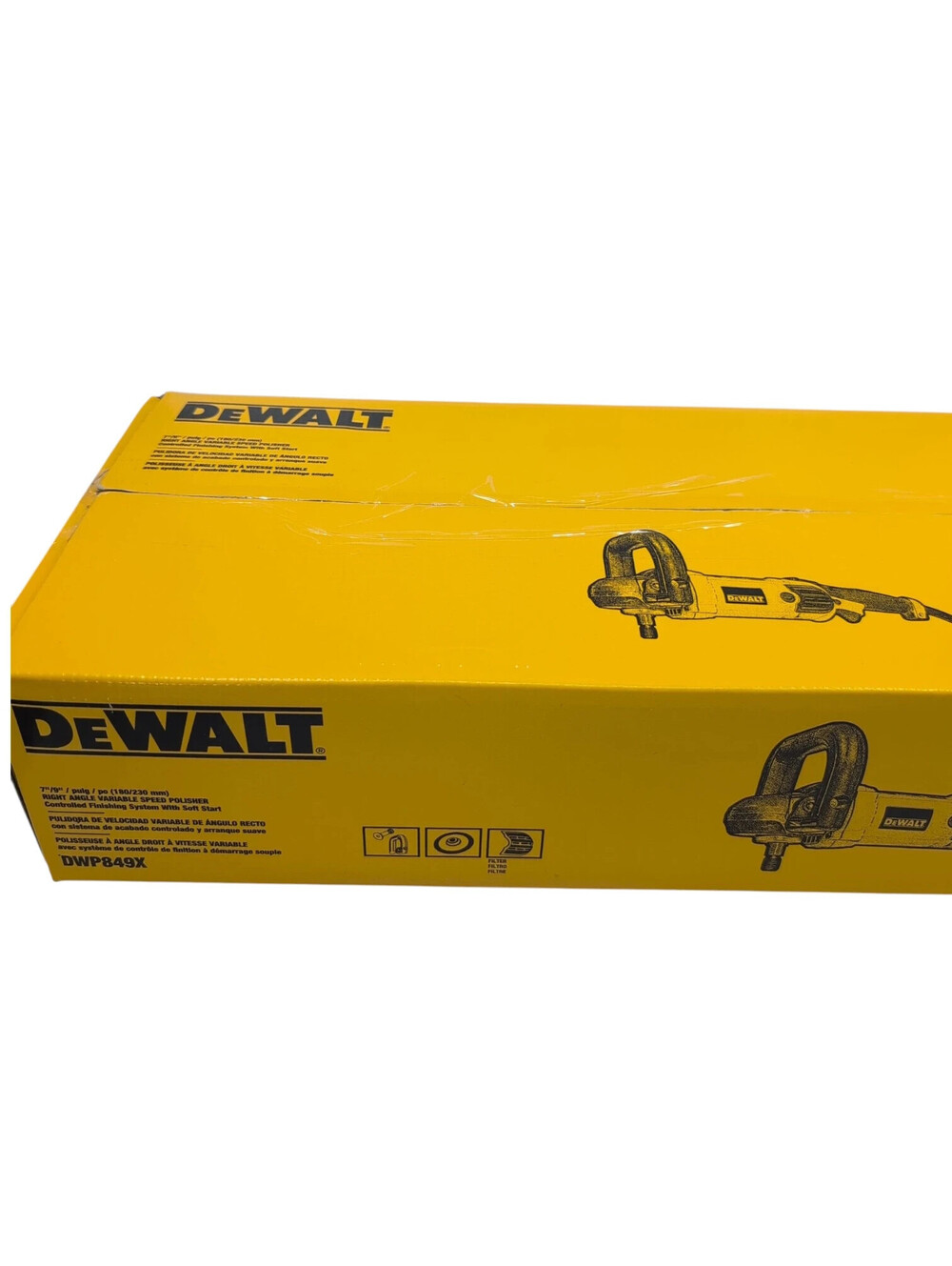 Dewalt DWP849X 7"/9" Electronic Polisher with Protective Cover w/ Warranty! - Picture 6 of 6